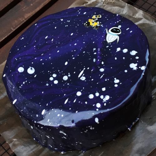 Zodiac Constellation Cake - Sprinkle Bakes