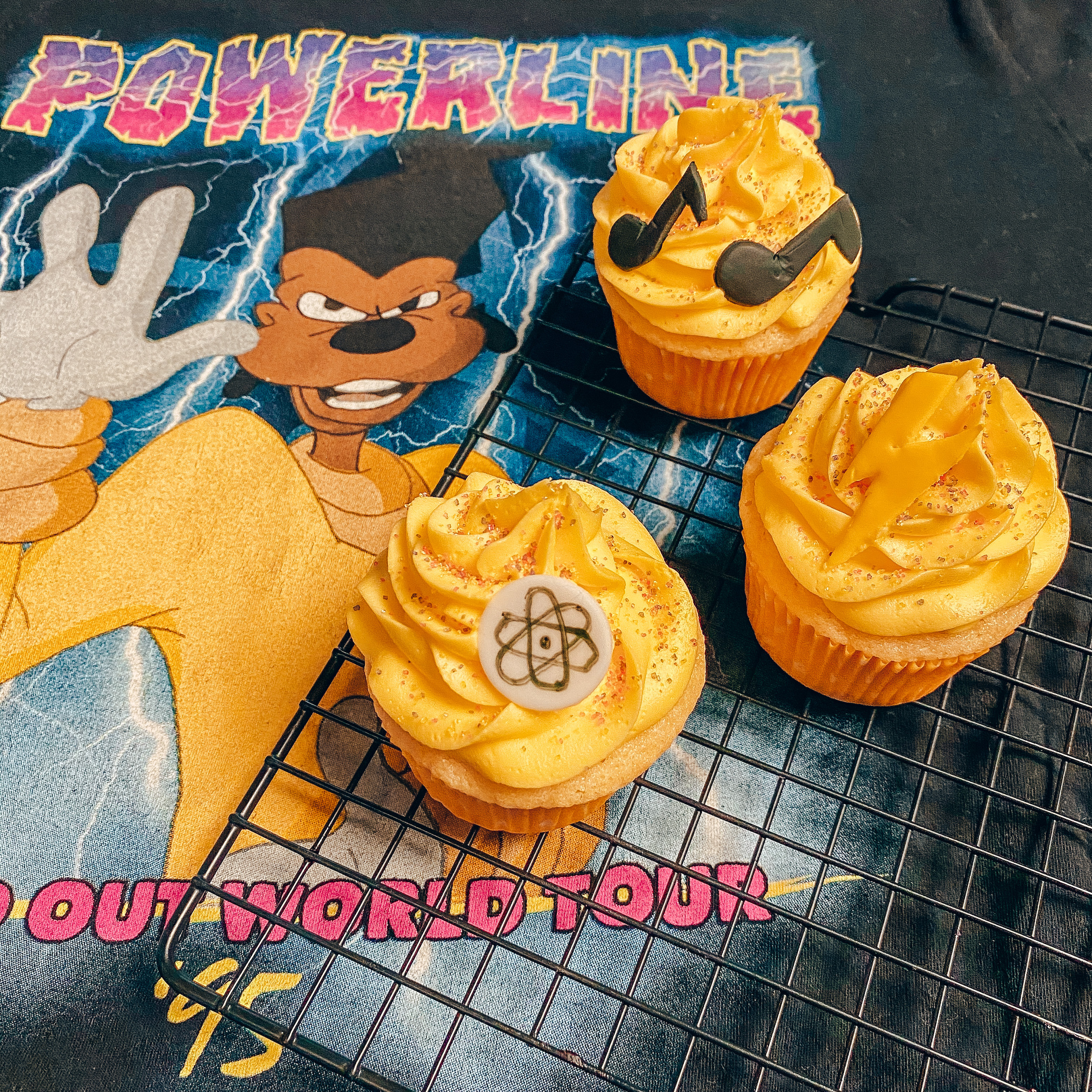 A Goofy Movie - Powerline's Stand Out Cupcakes - Drop of Disney