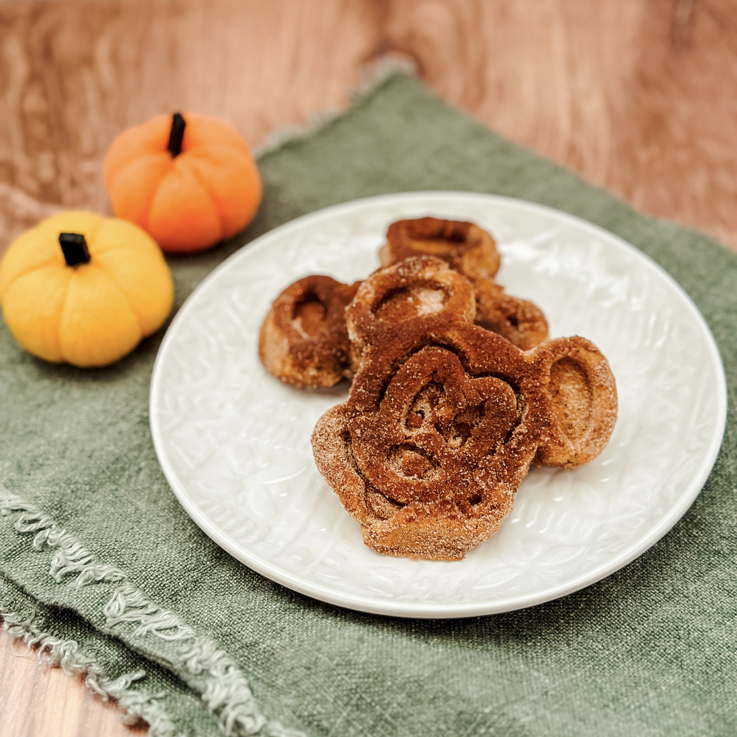 Pumpkin Chai Mickey Waffles